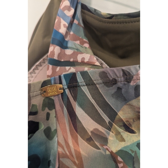 NWT Amoressa By Miraclesuit Cameroon One Shoulder One Piece Swimsuit Size 8 - Picture 5 of 12